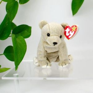 Ty Beanie Baby Almond The Bear !